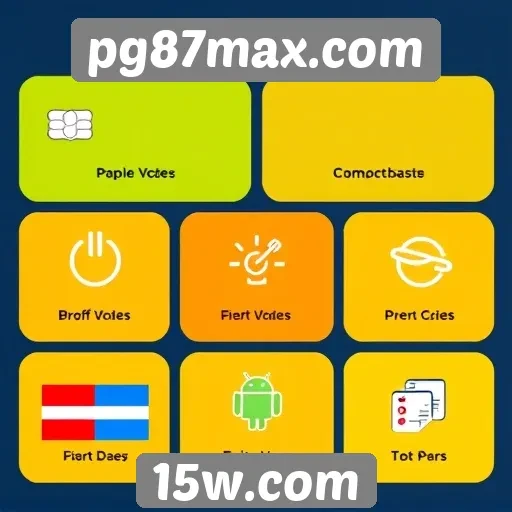 Métodos de pagamento disponíveis em pg87max.com